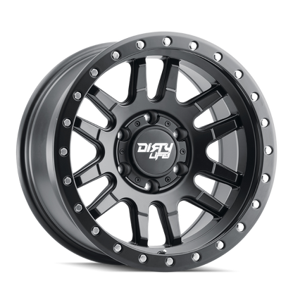 Dirty Life 9309 Canyon Pro 17x9/5x150 BP/0mm Offset/110mm Hub Matte Black Wheel - Beadlock