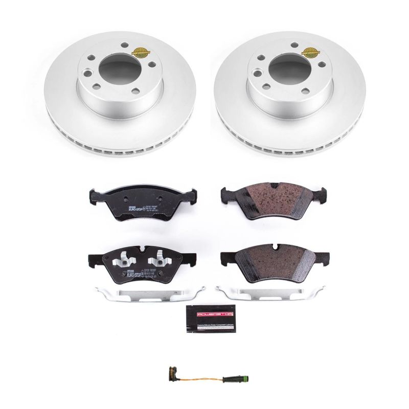 Power Stop 05-10 Mercedes-Benz G55 AMG Front Euro-Stop Brake Kit