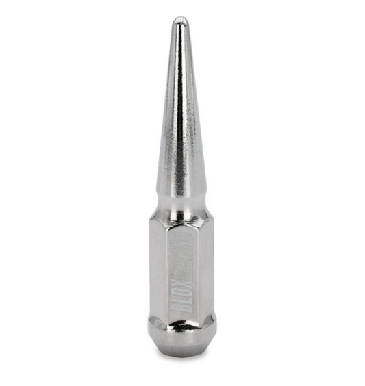 BLOX Racing Spike Forged Lug Nuts - Chrome 12 x 1.25mm - Single