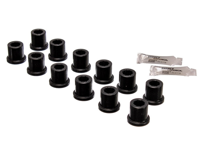 Energy Suspension Rear Spring & Shackle Bushing - Black