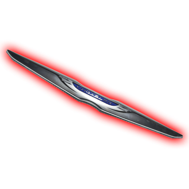 Oracle Chrysler Illuminated LED Sleek Wing - Dual Intensity - Red SEE WARRANTY