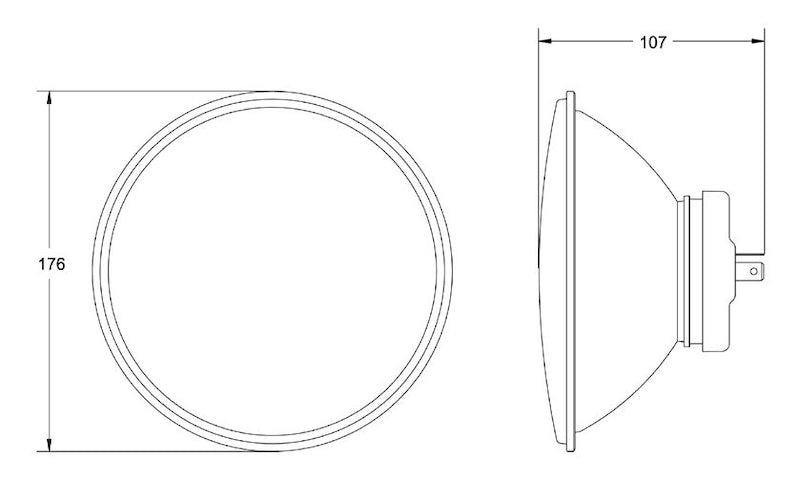 Hella Headlamp Esh Fa Gn Mgs12 53396 1A6