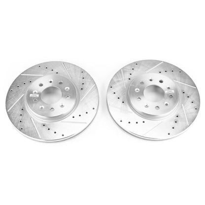 Power Stop 16-18 Buick Envision Front Evolution Drilled & Slotted Rotors - Pair