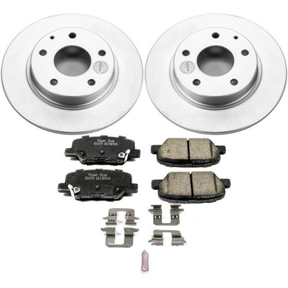 Power Stop 14-16 Mazda 3 Rear Z17 Evolution Geomet Coated Brake Kit