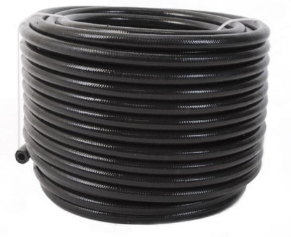 Aeromotive PTFE SS Braided Fuel Hose - Black Jacketed - AN-06 x 16ft