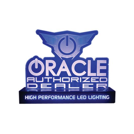 Oracle LED Authorized Dealer Display - Clear NO RETURNS