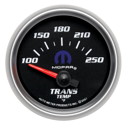 Autometer Mopar 52.4mm SSE 100-250 Degree F Transmission Temperature Gauge