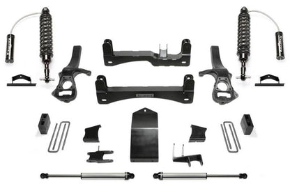 Fabtech 19-20 GM C/K1500 P/U w/Trail Boss/At4 Pkg 4in Perf Sys w/Dl 2.5 Resi & 2.25