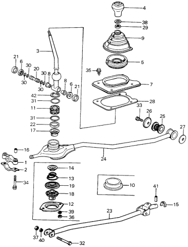 Honda - Extension End Washer B