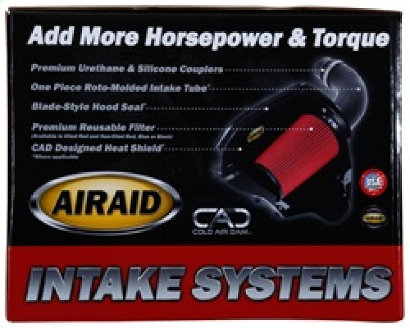 Airaid 06-10 Charger / 05-08 Magnum 5.7/6.1L Hemi CAD Intake System w/ Tube (Dry / Black Media)