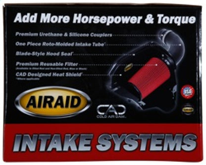 Airaid 05-08 Dodge Magnum / 06-10 Charger 2.7/3.5L CAD Intake System w/o Tube (Oiled / Red Media)