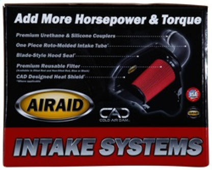 Airaid 03-04 Dodge Cummins 5.9L DSL (exc. 600 Series) CAD Intake System w/o Tube (Oiled / Red Media)