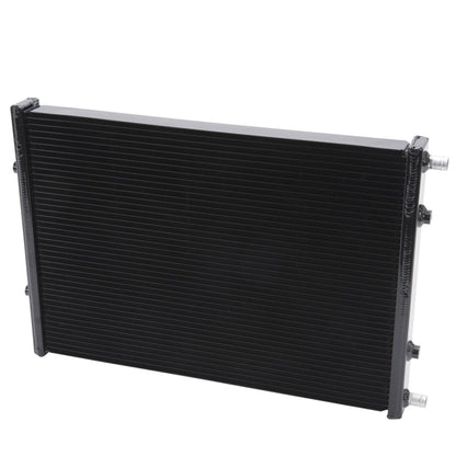 Edelbrock Heat Exchanger Dual Pass Single Row 24in x 16.5in x 2.12in - Black