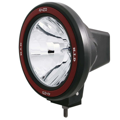 ANZO Hid Off Road Light Universal 50 Watt 7in HID Off Road Fog Light w/ AnzoUSA Red bezel