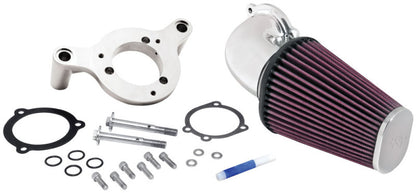 K&N 01-11 Harley Davidson FX / FL Aircharger Performance Intake Kit