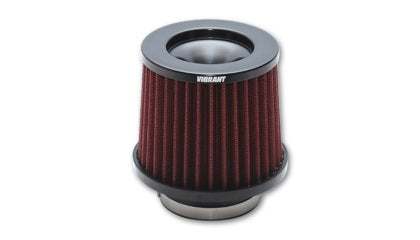 Vibrant - The Classic Performance Air Filter (5.25in O.D. Cone x 5in Tall x 2.5in inlet I.D.)