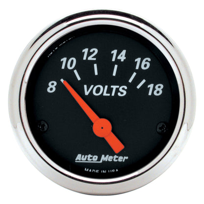 Autometer Designer Black 70-76 Duster/Demon/Dart Dash Kit 6pc Tach / MPH / Fuel / Oil / WTMP / Volt