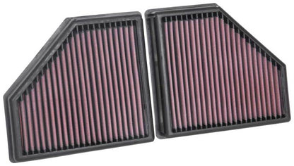 K&N 16-19 BMW 750i L6-4.4L F/I Replacement Drop In Air Filter