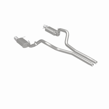 MagnaFlow 13 Ford Mustang Dual Split Rear Exit Stainless Cat Back Performance Exhaust (Street)