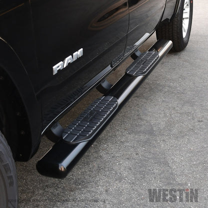 Westin 19-21 Ram 1500 Crew Cab PRO TRAXX 6 Oval Nerf Step Bars - Black