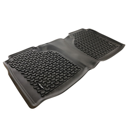 Rugged Ridge Floor Liner Rear Black 2020 Chevy Silverado Crew