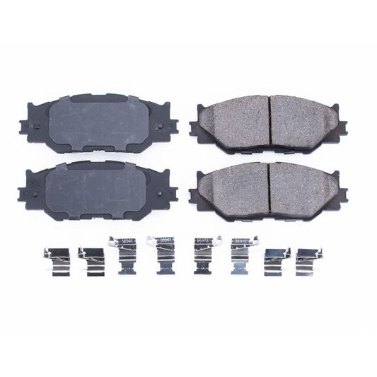 Power Stop 06-15 Lexus IS250 Front Z17 Evolution Ceramic Brake Pads w/Hardware