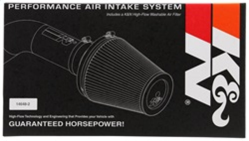 K&N 16-17 Nissan Titan XD V8-5.0L Performance Air Intake Kit - Metal