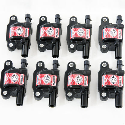 Granatelli 05-17 GM LS1/LS2/LS3/LS4/LS5/LS6/LS7/LS9/LSA Malevolent Coil Packs - Black (Set of 8)