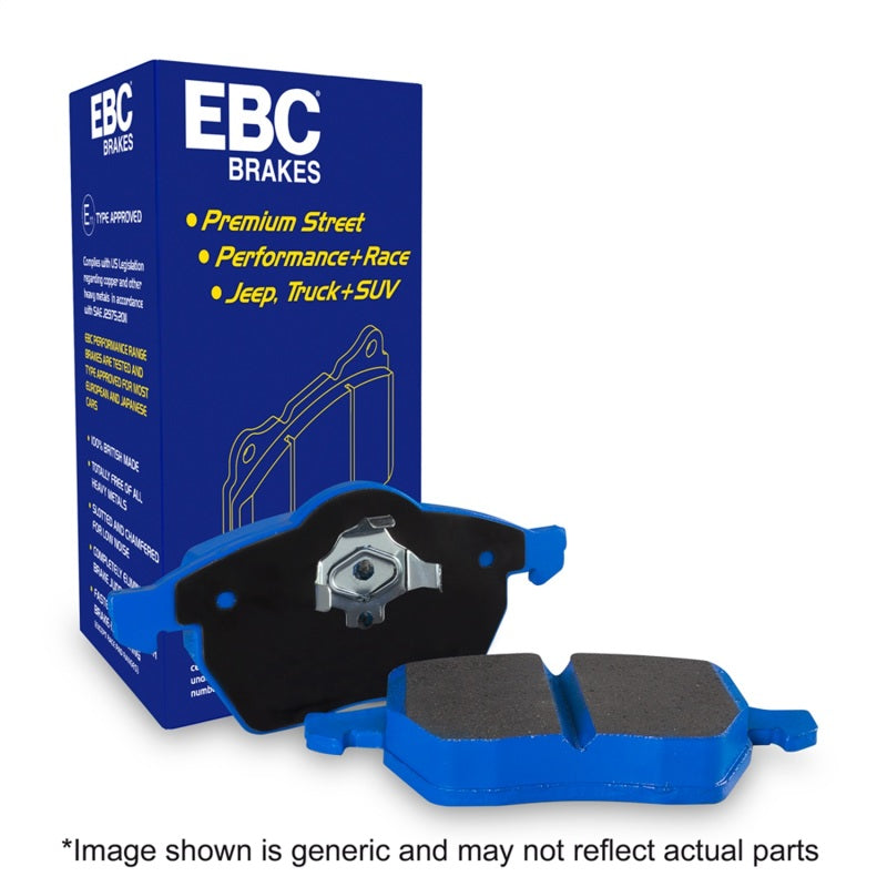 EBC 86-89 Mazda RX7 2.4 (1.3 Rotary)(Vented Rear Rotors) Bluestuff Rear Brake Pads