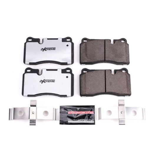 Power Stop 06-09 Land Rover Range Rover Front Z36 Truck & Tow Brake Pads w/Hardware
