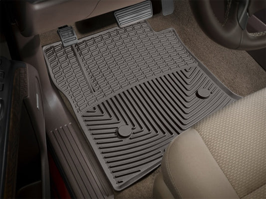 WeatherTech 2017+ Ford F-250/F-350/F-450/F550 (Crew Cab & SuperCab) Front Rubber Mats - Cocoa