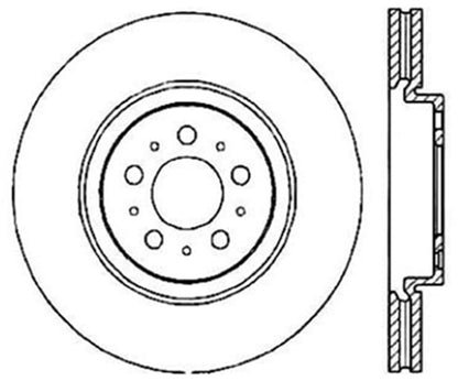 StopTech Drilled Sport Brake Rotor