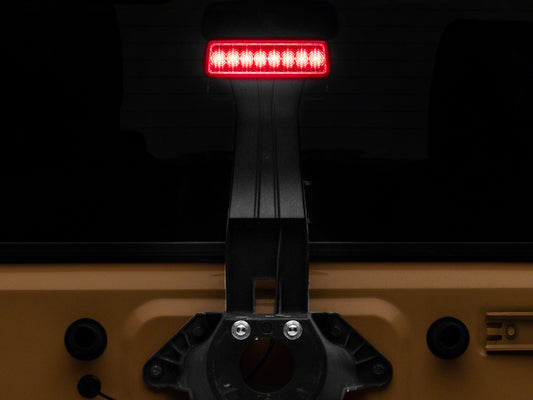 Raxiom07-18 Jeep Wrangler JK Axial Series Hyper Flash LED Third Brake Light- Red