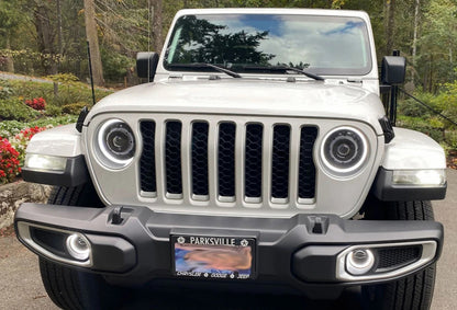 Oracle Jeep Wrangler JK/JL/JT High Performance W LED Fog Lights - White SEE WARRANTY