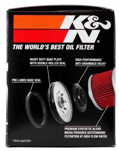 K&N KTM 400/620/625/640/660 2.688in OD x 3.438in H Oil Filter