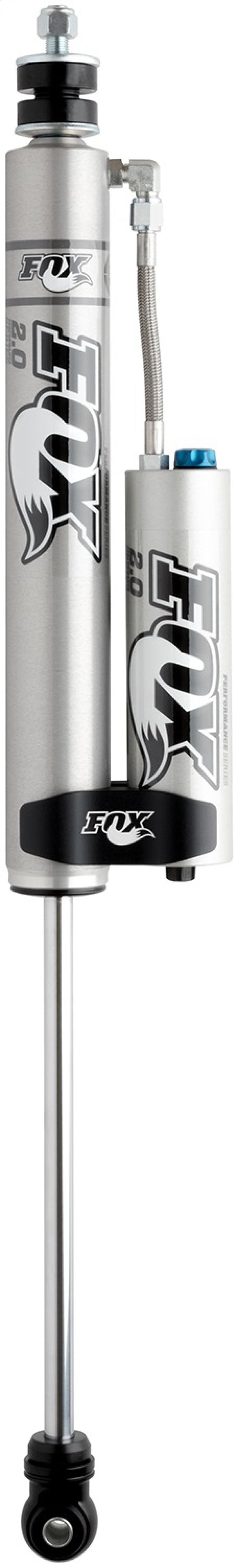 Fox 05+ Ford SD 2.0 Perf Series 8.6in. Smooth Body Remote Res. Front Shock w/CD Adj. / 0-1.5in. Lift