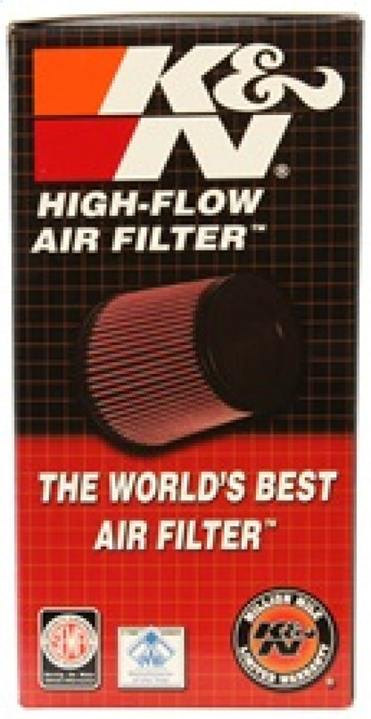 K&N Universal Rubber Filter 2.125in Flange ID/3in x 4in Tapered Oval/2.75in Height (4 Filters)