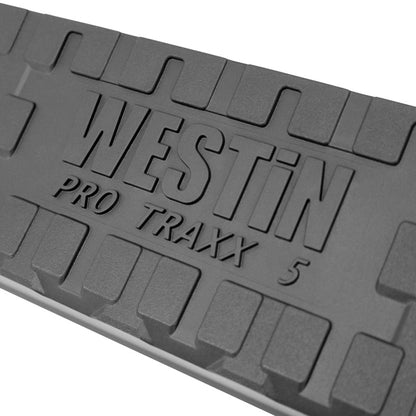 Westin 15-18 Chevy Silv 25/3500 Reg Cab Dsl (Rocker Mount) PRO TRAXX 5 Oval Nerf Step Bars - Black