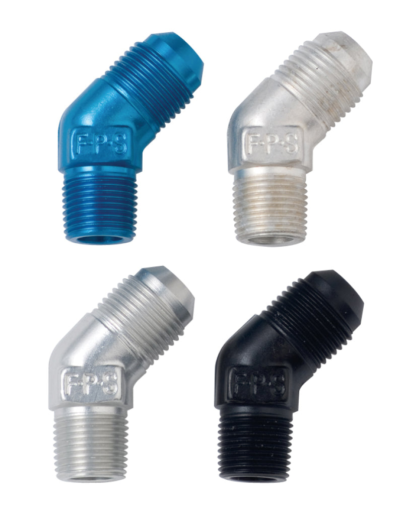 Fragola -12AN x 3/4NPT 45 Degree Adapter