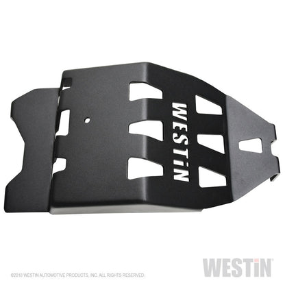 Westin/Snyper 18-21 Jeep Wrangler JL Oil Pan Skid Plate - Textured Black