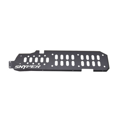 Westin/Snyper 07-17 Jeep Wrangler Unlimited Gas Tank Skid Plate - Textured Black