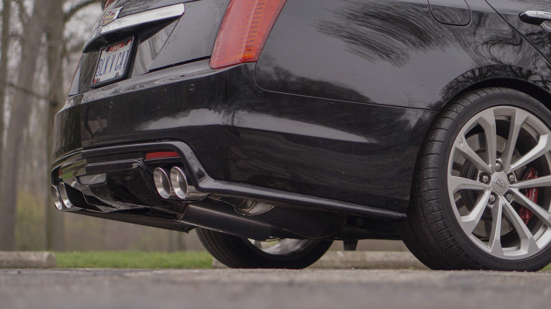 Stainless Works 2016-18 Cadillac CTS-V Sedan Catback System Resonated X-Pipe Dual-Mode Mufflers