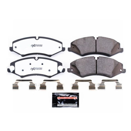 Power Stop 2017 Land Rover Discovery Front Z36 Truck & Tow Brake Pads w/Hardware