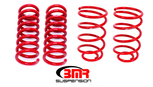 BMR 64-66 A-Body Lowering Spring Kit (Set Of 4) - Red