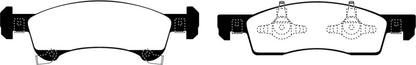 EBC 02-06 Ford Expedition 4.6 2WD Yellowstuff Front Brake Pads