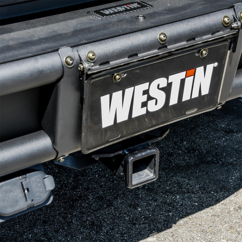 Westin 17-20 Ford F-150 Raptor Outlaw Rear Bumper - Tex. Blk