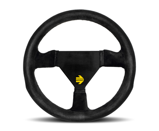 Momo MOD11 Steering Wheel 260 mm -  Black Suede/Black Spokes