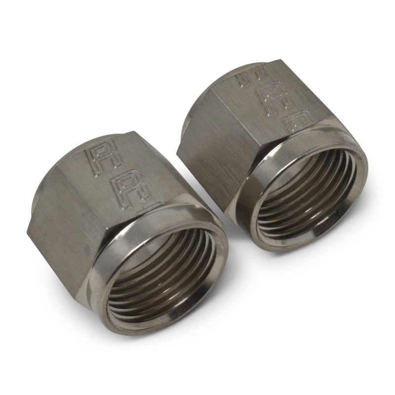 Russell Performance -10 AN Tube Nuts 5/8in dia. (Endura) (1 pc.)