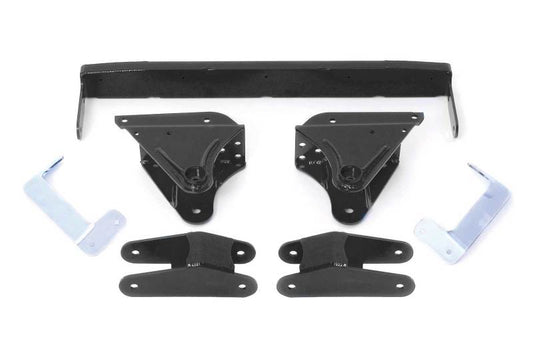Fabtech 01-04 Ford F250/350 4WD 3.5in Spring Hanger w/Perf Shks