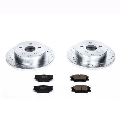 Power Stop 10-12 Lexus HS250h Rear Z23 Evolution Sport Brake Kit